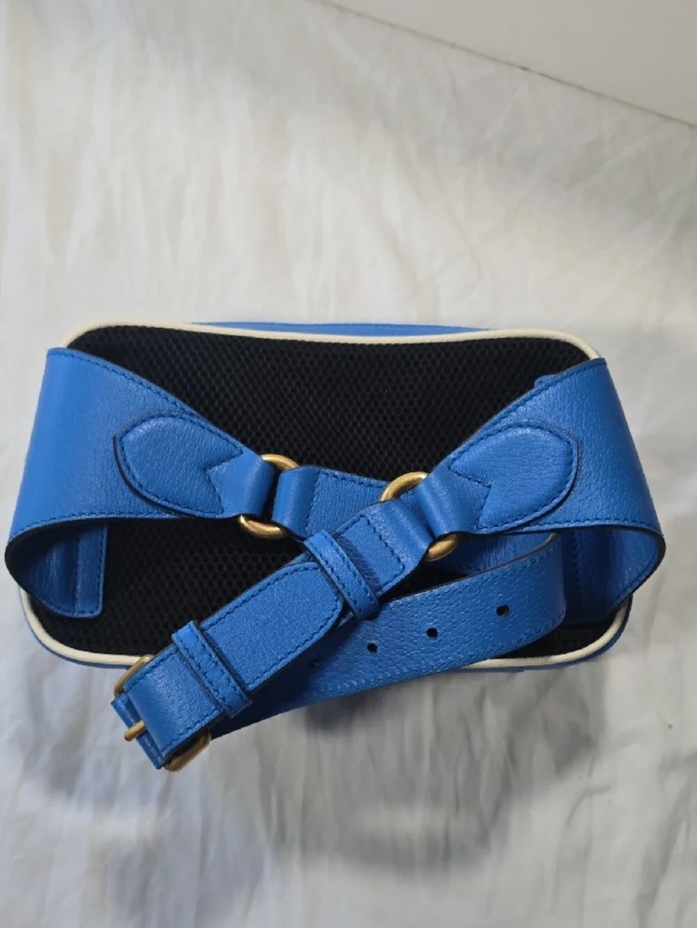 Gucci x Adidas Leather Logo Belt Bag